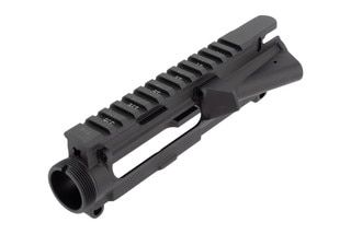 Left-hand ejection AR-15 stripped upper.